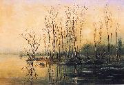 unknow artist High Water oil painting on canvas